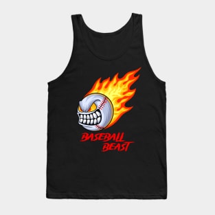 Baseball beast Tank Top